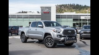 Silver Used 2020 Toyota Tacoma TRD Sport Walkaround - Kelowna Toyota