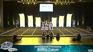 3-Quebec Cobras Cheerleading - Bubbly Cobras - Prep-U12-L1-A