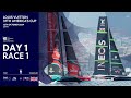 Louis Vuitton 37th America's Cup Race 1 | Emirates Team New Zealand vs INEOS Britannia | Full Replay