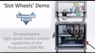 Productivity 3000 PLC High-Speed Motion Control Demo from AutomationDirect