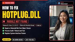 Fix hotplug.dll USB Error!