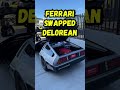 ferrari swapped delorean dmc