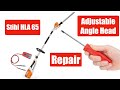 How to repair Stihl HLA 65 cutting head angle adjuster.