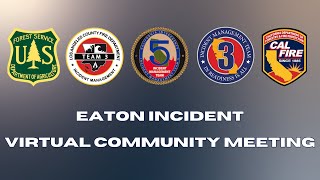 Eaton Fire - Virtual Community Meeting 01.17.25