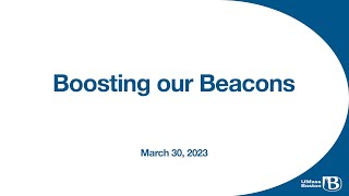 Boosting our Beacons