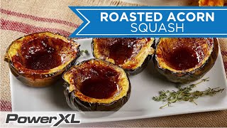 Roasted Acorn Squash | PowerXL Vortex Air Fryer Recipes