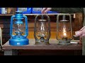 kerosene lanterns. differences between hot blast vs cold blast. perfect for power outages.