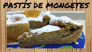 PASTÍS de MONGETES - recepta FÀCIL - pocs INGREDIENTS - dolços en CATALÀ