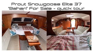 SOLD Prout Snowgoose Elite 37 Catamaran for Sale