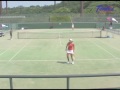 福岡国際女子テニス2007 準々決勝 マレーネ・サウス vs ケーシー・デラクア