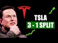 Tesla 3 1 Stock Split  All You NEED To Know!