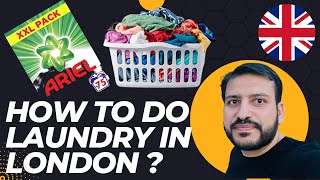 How to do Laundry in UK🇬🇧 | Laundry Process in London | Latest Laundry Update |@Jawad ki dunya🇬🇧