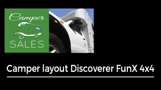 Discoverer FunX layout video. Available to purchase through Camper Sales. Take The Long Way Home.