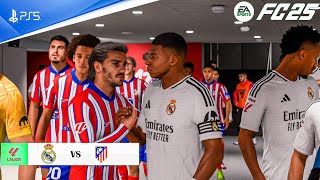 FC 25 - Real Madrid Vs Atletico Madrid | Madrid Derby | LaLiga 24/25 Full Match |PS5™ [4K60]