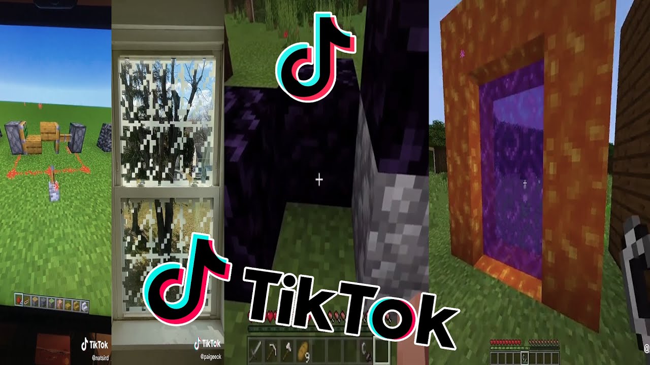 Tiktok Minecraft Compilation Youtube