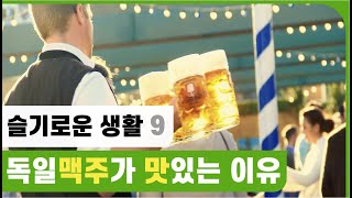 [슬기로운 생활9] 독일 맥주! 맛있을 수 밖에 없는 이유!! 맥주를 가장 맛있게 즐기는 방법! 맥주 순수령이 뭐야?