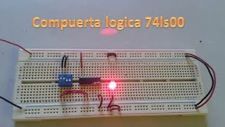 compuertas logicas (NAND)