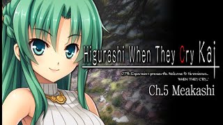 Mi lehet? - Higurashi - When They Cry - Chapter 5 - Meakashi - Day 12-18 (Walkthrough - PC)