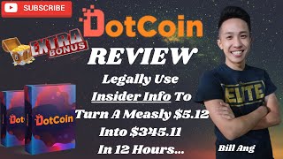 DotCoin Review💰TURN $5+ INTO $345+ IN 12 HOURS WITH INSIDER INFO💰GRAB THIS WITH MY CUSTOM BONUSES💰