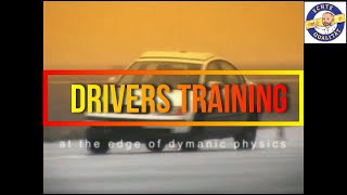 Drivers Training - Winter edition. Drifting, precision break, high speed evasion, broken camera