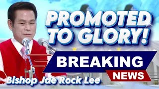 Jae Rock Lee has passed on to Glory! Breaking News! Founder \u0026 President of Manmin Holiness Church!