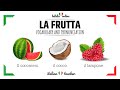 🇮🇹LA FRUTTA - Italian vocabulary for beginners