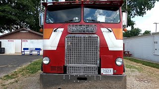 1978 Freightliner FLT Cabover At The Ohio Vintage Truck Reunion 2024