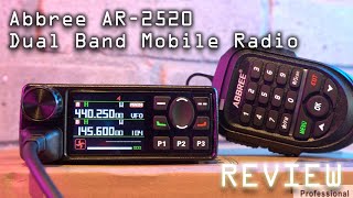 Abbree AR-2520 Dual Band VHF/UHF Mobile Radio Review