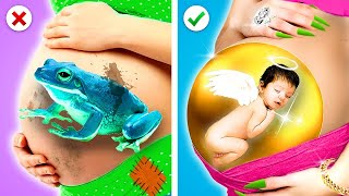 Rich Baby vs Poor Baby | IF MY PARENTS BECAME RICH | Good Mom Vs Bad Mom by Crafty Panda Go