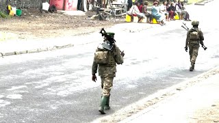 DRC: M23 armed fighters seen in the streets of Goma | AFP