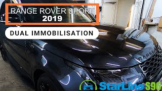 Range Rover Sport 2019 Now fitted with Starline S96 Premium Alarm System With Dual Immobilisation