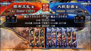 【三国志大戦】ケニア布教者が天下を目指す　64【自粛期間を乗り越えようその7】　大戦３復刻ケニアｖｓｖｓ6枚漢王朝御旗