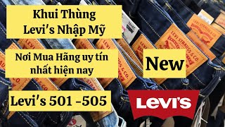 Khui thùng Levi's 🇺🇸 Ống suông 501 , 505  chính hãng | giá cực tốt 0909 499 509