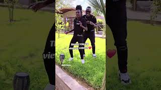 DEM WA FACEBOOK AND OGA OBINNA MATCHING OUTFITS AS THEY CELEBRATE ONE MILLION VIEWS ON NAMPOSTII