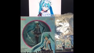 初音ミクV4X 1/8スケールフィギュアレビュー\u0026レーシングミクお守りとDD初音ミクふわふわコートレビュー