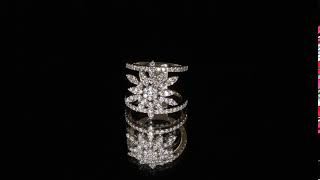 18KT 1.50 CT Floral Diamond Ring ALR 13181 Y