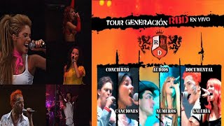 RBD - Tour Generación (DVD-R e Digital 1080p)
