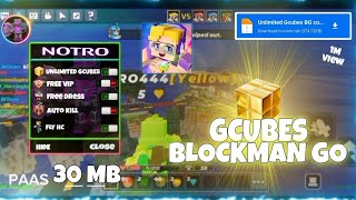 Blockman go unlimited Gcube And Free vip admin panel Download Link