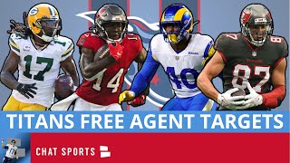 Titans Free Agent Targets In 2022 Ft. Davante Adams, Rob Gronkowski & Von Miller | Titans Rumors