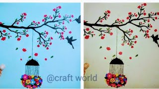 Best wall decoration ideas | wall art tree design ideas | Wall Painting Designs | Amazing Wall Art