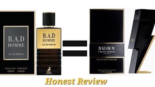 Bad Homme By Maison AlHambra Honest Review In Urdu/Hindi #trending #bestperfumes #2024 #fragrance