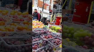 Deptford market 街市chợ thực phẩm英國倫敦 London fruit food 購物 #uk #food #market #street #walkingtour