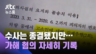 '로펌 미투' 사건 종결됐지만…수사결과에 담긴 '가해 혐의' / JTBC 뉴스룸