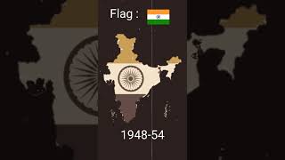 Evolution of Indian map and from 1857 and after l #India #proudtobeindian