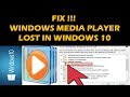 RESTORE!!! Windows Media Player in Windows 10