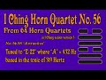 Richard #Burdick's #Horn #Quartet No. 56, Op. 302 No. 56 tuned to 319 Hertz @ArrangeMe