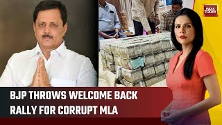 Seven At 7 With Preeti Choudhry Live: BJP Throws Welcome Back Rally For Corrupt MLA Virupakshappa