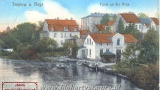 TRZEBIATÓW ( Treptow a/Rega ) - alte Fotos von vor 100 Jahren - stare foto z przed 100 lat !