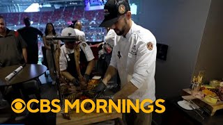 Inside the kitchen powering game day at Mercedes-Benz Stadium
