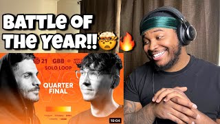 FRANCE IS INSANE!! Rythmind vs BreZ  | GBB 2021: WORLD LEAGUE | Quarter Final | BEATBOX REACTION!!